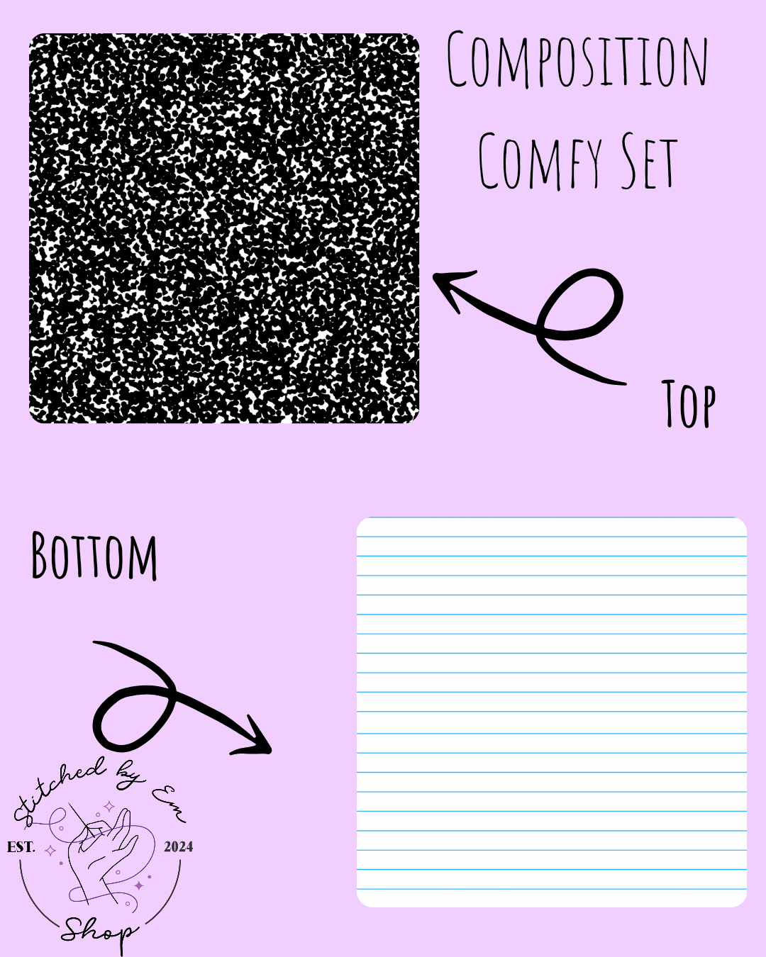 Composition Comfy Set Preorder! READ DESCRIPTION!!