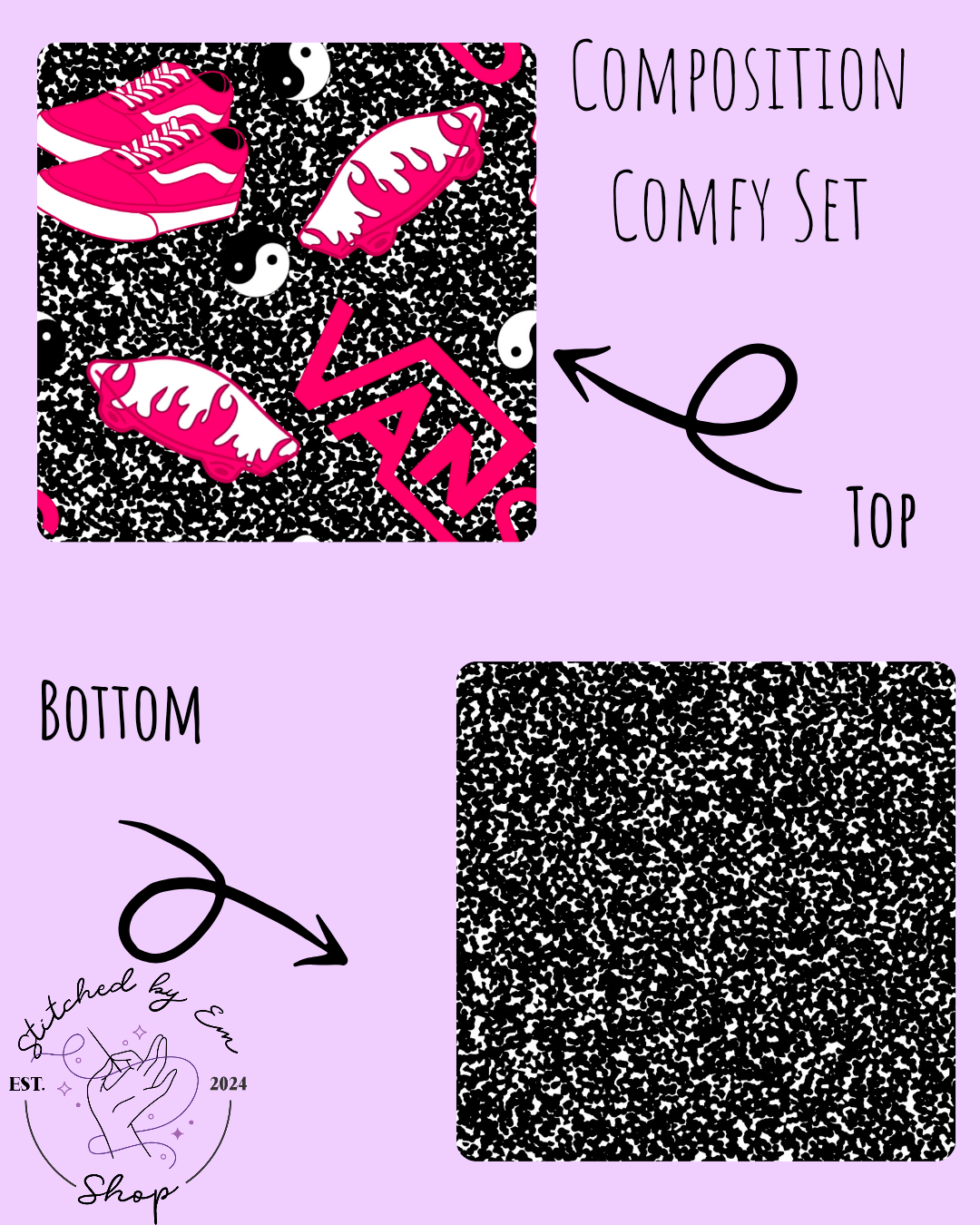 Composition Comfy Set Preorder! READ DESCRIPTION!!