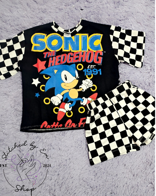Sonic Upcycle Set 3t/4t